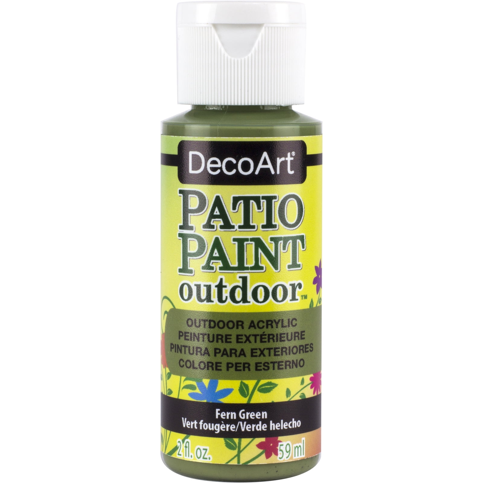 DecoArt Patio Paint, 2 oz., Fern Green
