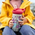 thumbnail image 4 of Botella de agua CamelBak eddy+ Kids con válvula de mordida y pajitas, paquete de 4, 4 of 5