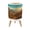 Color 2, variant on Small Trash Can with Lid Elephant Wild Animal Colorful Floral Tree Forest Woodland 1.8 Gallon Dog Proof Trash Can Round Garbage Can Waste Bin Wastebasket for Bathroom Bedroom Living Room