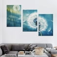 thumbnail image 4 of TIAOTIAOHOU Canvas Print Wall Art Effect Dandelion Close Up Nature Wilderness Photography Realism Rustic Scenic Colorful Multicolor for Living Room, Bedroom, 12''x16''X3 Panels, 4 of 4