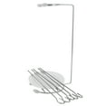 thumbnail image 4 of Kit De Parrilla Para Barbacoa, Rejilla Para Parrilla Multiusos Fácil De Usar, Respetuosa Con El Medio Ambiente Para Senderismo Y Acampada Al Aire Libre, 4 of 7