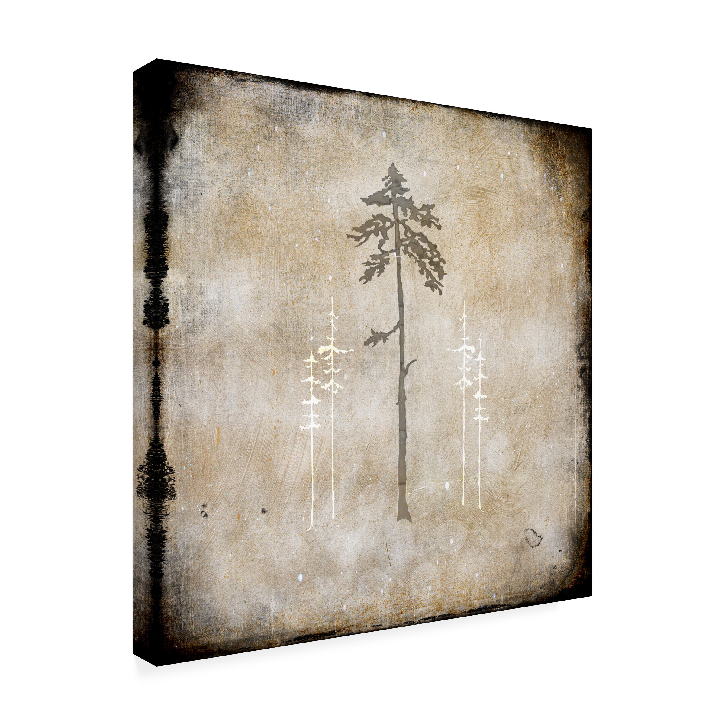 LightBoxJournal 'Moose Lodge 2 - Lodge Pole' Canvas Art