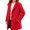 Red, variant on ITSAME Girls Notched Lapel Wool Blend Coat Single Breasted Mid Length Trench Outerwear with Pockets Size 10