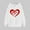 White, variant on SOOMLON Valentines Day Hoodies Women Couple Valentines Gift Plus Size Casual Long Sleeve Round Neck Sweatshirts Tops Cute Love Heart Print Pullovers Shirts Trendy Valentines Clothes 2025 Army Green