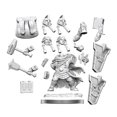 thumbnail image 1 of WizKids WZK75010 Female Dungeons & Dragons Frameworks Wave 1 Dwarf Cleric Miniatures, 1 of 3