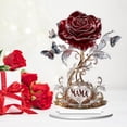 thumbnail image 2 of CY5O5ee Mother'S Day Tabletop Decoration Love You Mothers Day Gifts Presents From Daughter Son Christmas Birthday Gifts Desk Signs for Home Bedroom Room Shelf Table Decor (Roses), 2 of 6