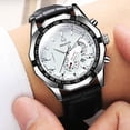 thumbnail image 6 of porfeet Quartz Watch Date Display Luminous Male Anti Scratch Round Dial Watch for Business, 6 of 8
