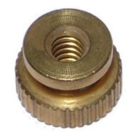 

#6-32 Brass Coarse Thread Knurled Nuts