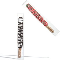 NOGIS 40 Pack 1 x 1 x 8 inches Individual Chocolate Covered Pretzel Rods Boxes (Not Include Pretzel) Gumball Boxes Party Favor Small Treat Boxes