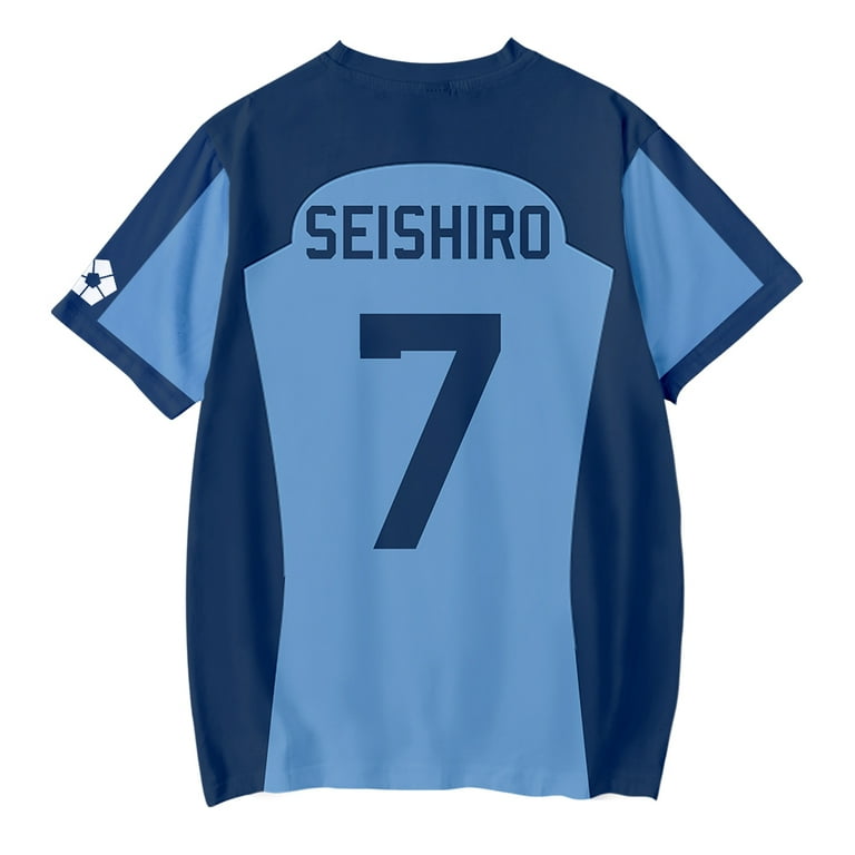 Anime BLUE LOCK Men's T Shirts Fashion Crewneck Kids T-shirt Short