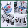 thumbnail image 3 of Amdohai Double Pipe Argon Regulator Gas Pressure Reducing Valve Pressure Reducer Double flow Meter Decompression Table, 3 of 4
