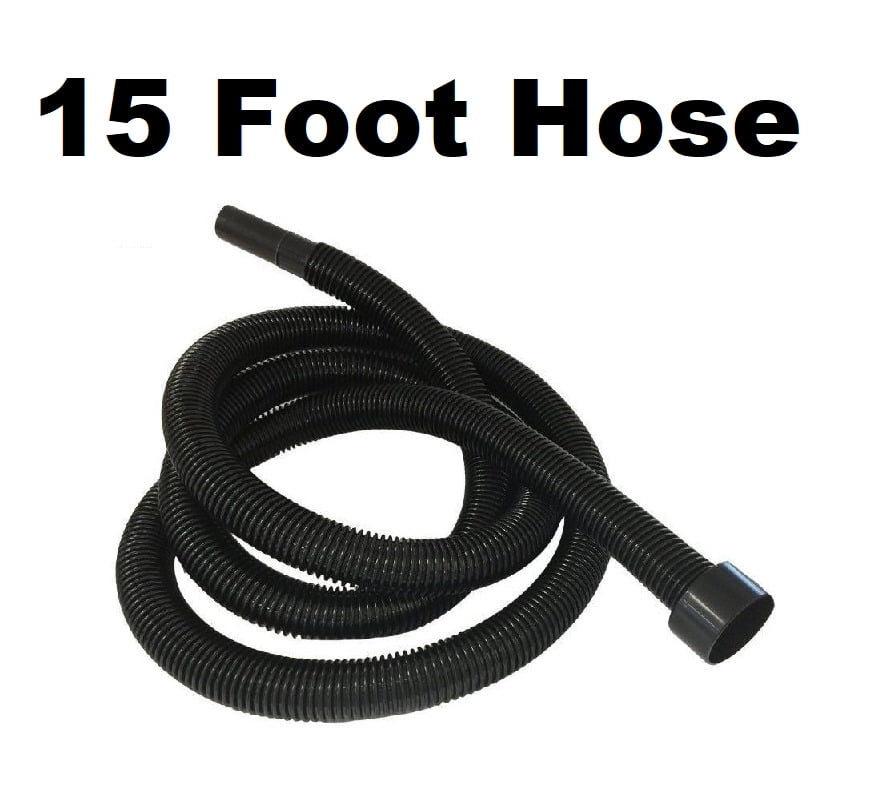 11/4Inch x 15Foot Friction Fit Vacuum Hose for Wet Dry Vacs