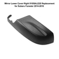 thumbnail image 4 of Graflsoa Right Side Mirror Base Cover for Subaru Forester 2014-2018, Black Plastic Replacement Part GZ.FK043R, 4 of 6