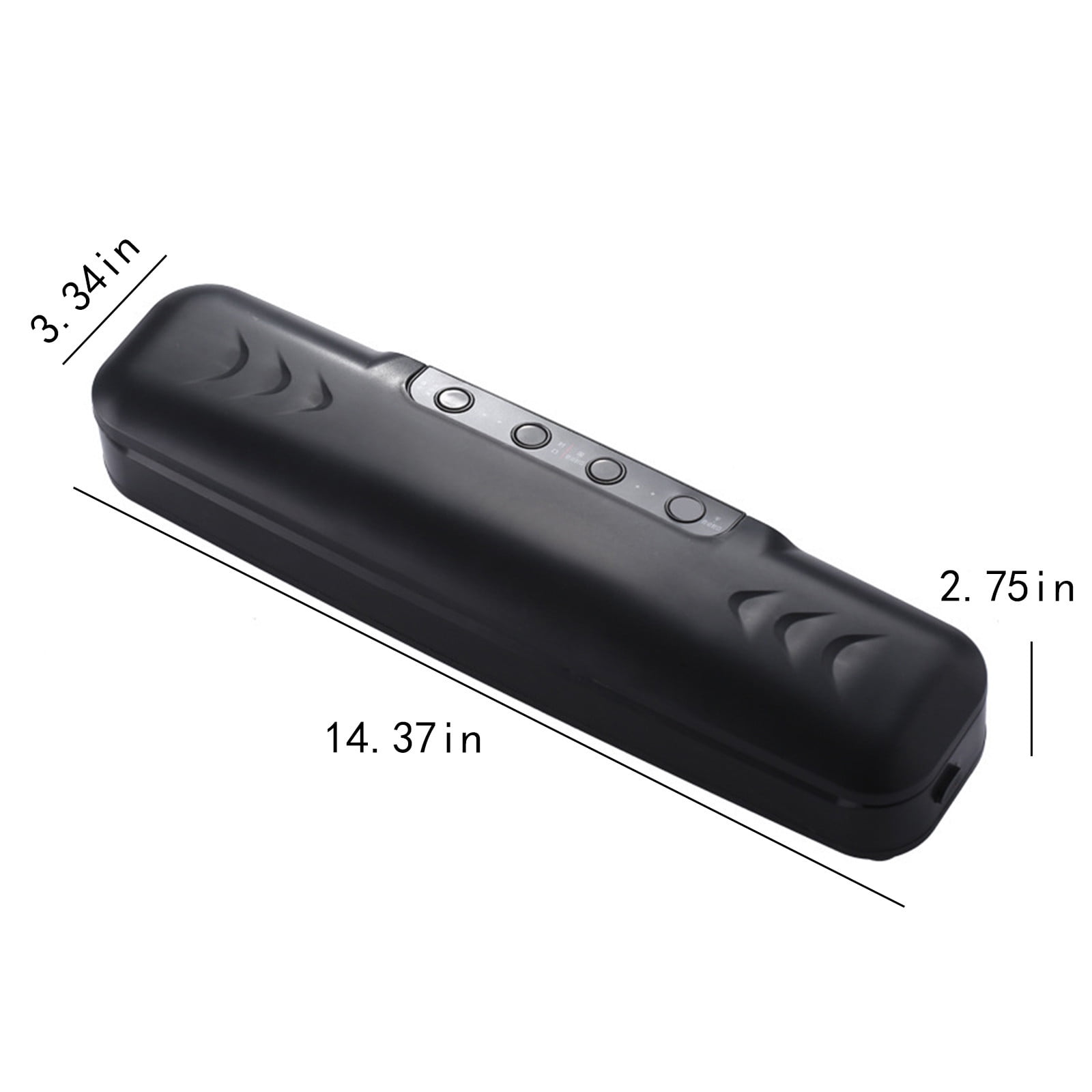 Iumwxz Automatic Vacuum Sealer Machine for Food Preservation with 4 Sealing Modes, Compact Kitchen Appliance Includes Bags and Cord for Sous Vide, Freezer Storage, and Meal Prep
