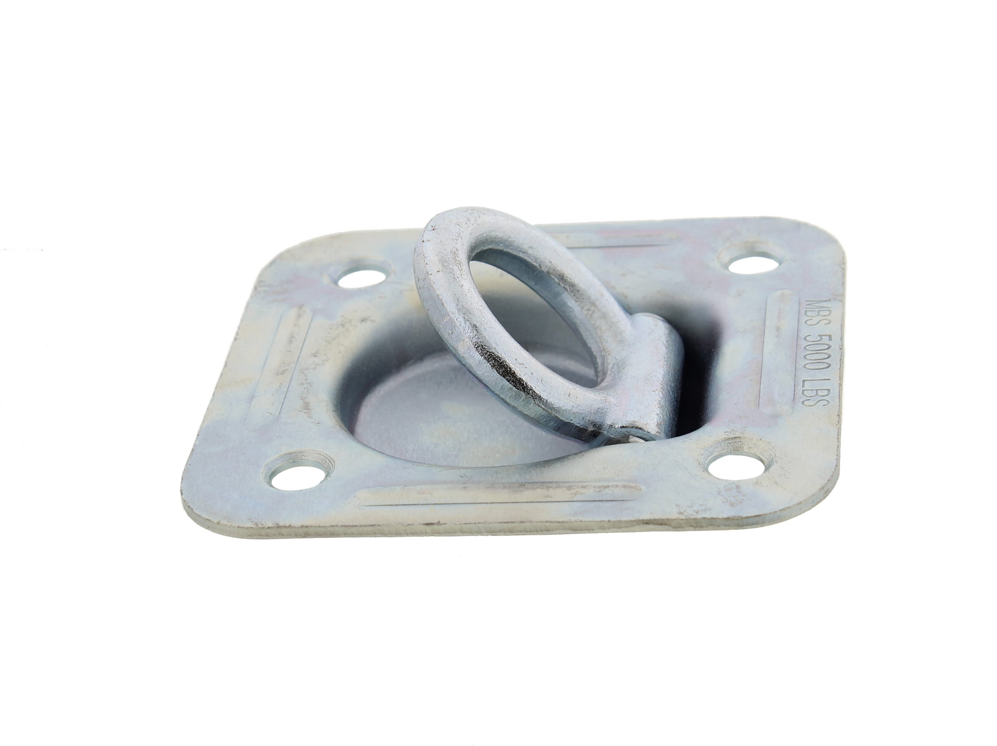 ABN D-Ring Floor Mount Tie Down Anchors 1pk 4x4” Inch 5000 lbs D Ring D Hooks