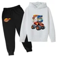 thumbnail image 3 of Conjunto de sudaderas con capucha para niños y niñas, sudaderas con capucha de dibujos animados y pantalones largos, traje de 2 piezas, conjuntos para niños, ropa de Blaze y los Monster Machines, 3 of 5