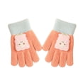thumbnail image 6 of Winter New Thicken Winter Warm Elastic Winter Knitted Gloves Full Finger Gloves Warm Mittens Gloves Plush COLOR 4, 6 of 7