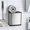 thumbnail image 2 of Billuyoard Soporte de almacenamiento de vajilla de cocina de acero inoxidable montado en la pared sin perforaciones resistente colgante tenedor cuchara Cocina y Comedor Billuyoard HA071417-01, 2 of 6