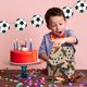thumbnail image 4 of Papel de regalo de balón de fútbol para hombres y niños - Papel de regalo Kraft para cumpleaños, días festivos y eventos deportivos - 50 x 70 cm, 4 of 4