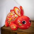 thumbnail image 4 of 2 Piezas De Conejo De Peluche De Juguete De Dibujos Animados Ornamento Animal Muñeca Para Año Nuevo Zulema muñeco de conejo, 4 of 8