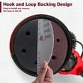 thumbnail image 4 of SPEEDWOX 10PCS 40 Grit 9 Inch 6 Hole Sanding Discs 9 Inch 6 Hole Hook-and-Loop Sanding Discs 9" Round Abrasive Disc Ideal for Sander Aluminum Oxide Sanding Pads Sand Paper for Drywall Sander, 4 of 4
