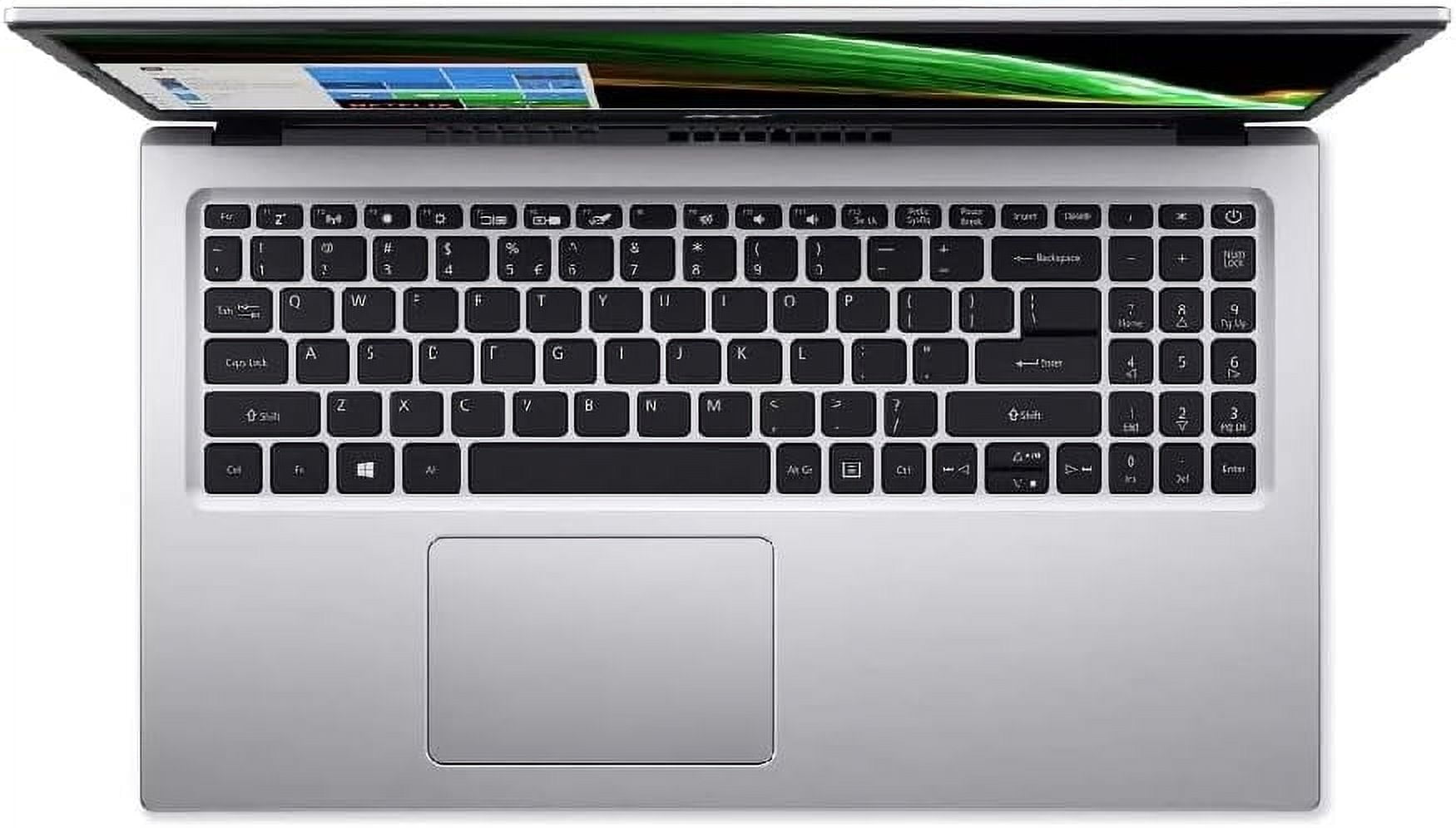 Acer Aspire 3 15.6" FHD Laptop, Intel Core i7, Intel Iris Xe Graphics, 16GB RAM, 512GB SSD, Bluetooth, Webcam, Speaker, Microphone, Win 11 Home, Silver (Model Name: A315-58-7138)