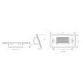 thumbnail image 5 of GG Grand General 76320 Luz sellada para visera/marcador de cabina Spyder rectangular ámbar de 8 LED para Freightliner Century/Columbia, 5 of 5