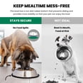 thumbnail image 4 of Iconic Pet Stainless Steel Non-Skid Pet Bowl For Dog or Cat, 96 Oz, 12 Cup, 4 of 8