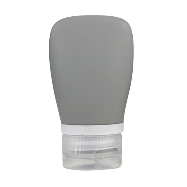 Botellas de Viaje Portátiles, de Silicona Suave, a Prueba de Fugas, Fáciles de Rellenar y Limpiar, para Champú, Loción, Acondicionador y Protector Solar, para Uso Comercial o Al Aire Libre,