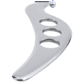 thumbnail image 5 of 4X Stainless Steel Gua Sha Guasha Plate Massager Tool Scraper Physical Therapy Loose Muscle Meridian Spa Board, 5 of 9