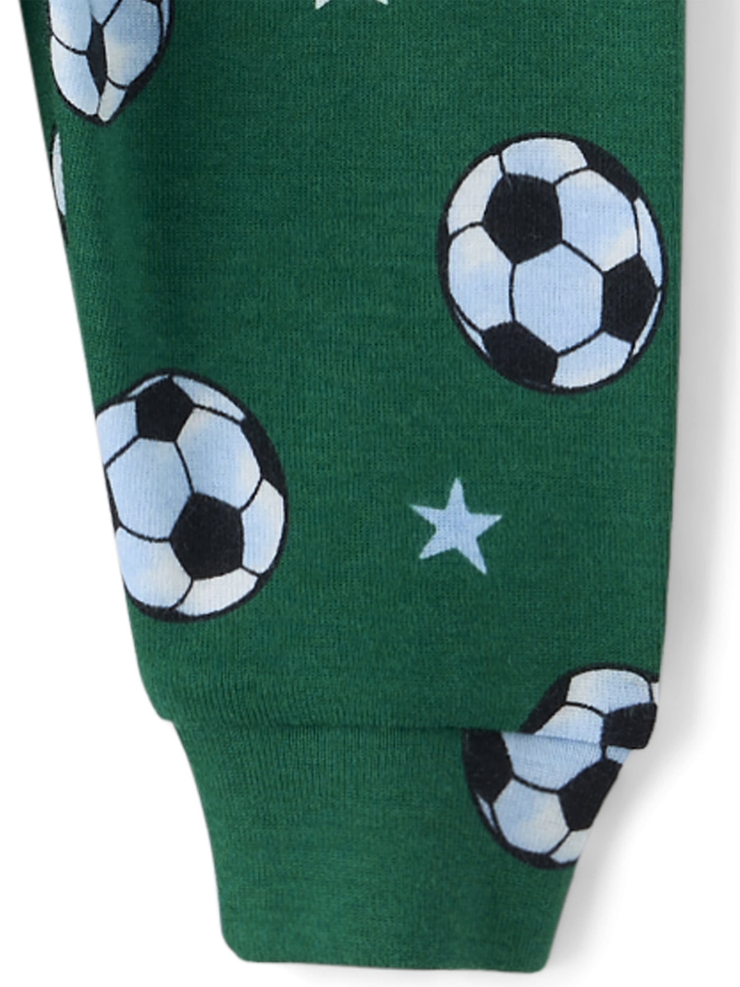 The Children's Place Baby & Toddler Boys Short Sleeve Soccer Goals Snug Fit PJ, Sizes NB-6T