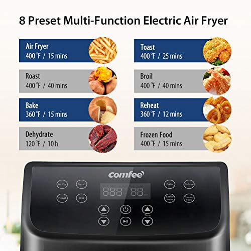 comfee 5.8 air fryer