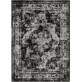thumbnail image 2 of Well Woven Zazzle Patras Vintage Oriental Black 7'10" x 9'10" Area Rug, 2 of 7