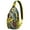 Yellow-23, variant on Summer Beach Shoulder Backpack - Travel-Ready Daypack with Mesh Pockets - Perfect for Outdoor, Festivals, Vacation