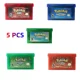 thumbnail image 2 of 2024 Series Emerald FireRed Leafgreen Ruby Sapphire 5 Versions GBA Game in Box for 32 Bit Video Game Cartridge No Manual, 2 of 5
