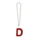 thumbnail image 1 of Accesorios de colgante para espejo retrovisor de coche de 1 pieza de metal/rhinestones con diamantes, color rojo D, 1 of 6