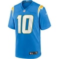 thumbnail image 2 of Men's Nike Justin Herbert Powder Blue Los Angeles Chargers Player Game Jersey, 2 of 4