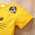 thumbnail image 7 of HCNTES Toddler Girl Daily Set Cat Print Peplum Tee and Leggings 2 Piece Ideal for After School Play and Casual Wear, 7 of 7