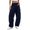 C-Navy459, variant on DHFJKG Wide Leg Pants For Women Baggy Joggers Elastic Waist Oversized Athletic Trousers With Pockets