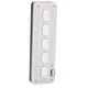 thumbnail image 4 of Teclado programable de 5 teclas con cable USB Inalámbrico Bluetooth Modo dual Mini teclado de silicona silencioso DIY programable para juegos Blanco, 4 of 10