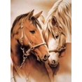 thumbnail image 1 of Chevaux Aimants - Peinture Diamant DIY, 1 of 6