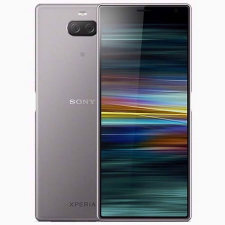 Sony Xperia 10 Plus Dual-SIM 64GB ROM + 4GB RAM (GSM Only | No CDMA) Factory Unlocked 4G/LTE Smartphone (Silver) - International Version