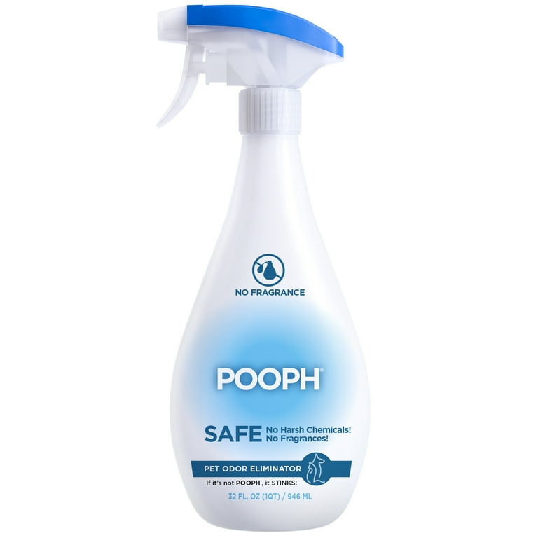 Pooph Pet Odor Eliminator Deodorizer, Instantly Rids Cat Urine