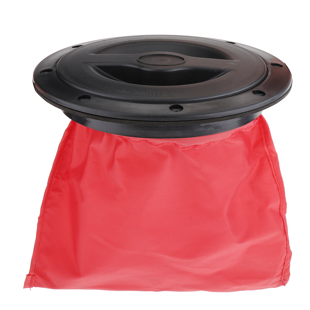 6 Inch Kayak Pull Out Deck Plate with Red Bag Kayak Canoe Accessories VGEBY Marine Hatch Cover 