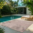thumbnail image 4 of Gertmenian Tropea Darcy Bohemian Moroccan Navy Ivory Premium Flatweave UV Resistant Indoor Outdoor Area Rug, 5x8, 4 of 7