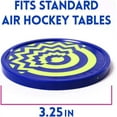 thumbnail image 5 of Brybelly Vivid Air Hockey Pucks, 3.25-inch, 2-pack, Wearproof Molded Psychedelic Patterns Multicolor, 5 of 6