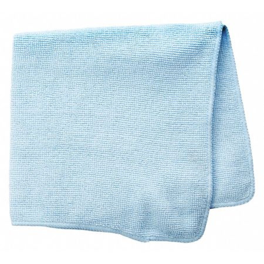 RUBBERMAID 1820583 Microfiber Cloth Wipe 16" x 16", Blue, 24PK