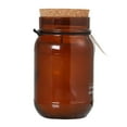 thumbnail image 3 of Art Wick 10.6oz Amber Veil Soy Wax Blended Scented Candle,1 wood wick, 3 of 5
