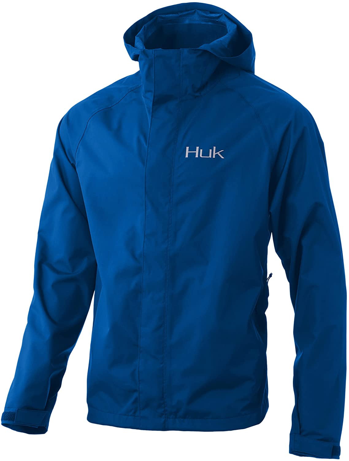 Huk Men's Gunwale Huk Blue X-Large Performance Fishing Rain Jacket