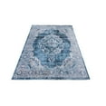 thumbnail image 3 of HR HANDCRAFT RUGS HR Bohemian Floral Oriental Distressed Area Rug for Living Room Modern Home Blue - 8' x 10', 3 of 5